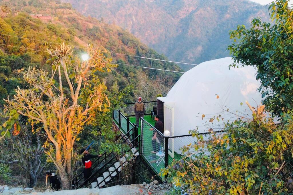 Gadeni Stays - Glamping Dome At Nainital บีมตาล ภายนอก รูปภาพ